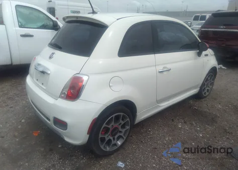 2012 Fiat 500 Sport from USA, damaged, VIN 3C3CFFBR0CT109015